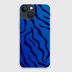 Чехол для iPhone 13 mini с принтом ВОДЯНОЙ ТИГР СИМВОЛ 2022 в городе Новоалтайск,  |  | Тематика изображения на принте: 2022 символ | в топе | в тренде | год тигра | новый год | тигр | тигровый принт