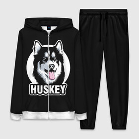 Женский костюм 3D с принтом Собака Хаски (Husky) в городе Новоалтайск,  |  | alaska | animal | dog | husky | siberian husky | wolf | аляскинский маламут | волк | год собаки | друг человека | ездовая собака | животное | зверь | кинолог | лайка | пёс | сибирский хаски | сибирь | собака хаски