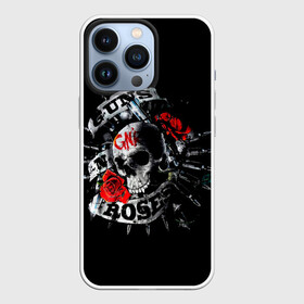 Чехол для iPhone 13 Pro с принтом Ганз энд роузес в городе Новоалтайск,  |  | alternative | guns n roses | metall | music | rock | альтернатива | ганс энд росес | металл | музыка | пушки и розы | рок