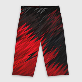 Велосипедки 3D с принтом ЧЁРНО КРАСНЫЕ КРАСКИ  RED BLACK STRIPES в городе Новоалтайск,  |  | abstract | geometry | geometry stripes | grunge | texture | waves | абстракция | брызги | волны | геометрические полосы | геометрия | гранж | краски | текстура