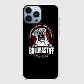 Чехол для iPhone 13 Pro Max с принтом Бульмастиф (Bullmastiff) в городе Новоалтайск,  |  | Тематика изображения на принте: animal | bulldog | bullmastiff | dog | mastiff | бульдог | бульмастиф | год собаки | друг человека | животное | зверь | кинолог | мастиф | пёс | порода собак | собака бульмастиф | собаковод | сторожевая собака