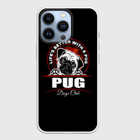 Чехол для iPhone 13 Pro с принтом Мопс (Pug) в городе Новоалтайск,  |  | Тематика изображения на принте: bulldog | pug | pug dog | pug puppies | бульдог | год собаки | друг человека | дружные мопсы | дядя мопс | животное | зверь | кинолог | мопс | пёс | порода собак | собака боксёр | собака мопс | собаковод | четвероногий