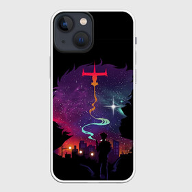 Чехол для iPhone 13 mini с принтом Ковбой Бибоп 1 в городе Новоалтайск,  |  | Тематика изображения на принте: cowboy bebop | space | бибоп | джет | ковбой бибоп