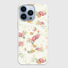 Чехол для iPhone 13 Pro с принтом Цветки роз в городе Новоалтайск,  |  | арт | бутон | бутон розы | бутоны | бутоны роз | бутоны цветов | жёлтая ро | жёлтые цветы | жёлтый цветок | красная роза | красные розы | красные цветы | красный цветок | рисунок | роза | розовая роза