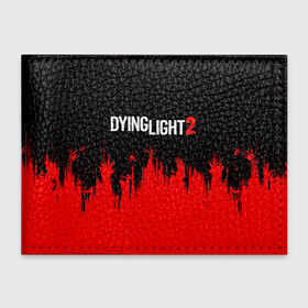 Обложка для студенческого билета с принтом DYING LIGHT RED ALERT ZOMBIE в городе Новоалтайск, натуральная кожа | Размер: 11*8 см; Печать на всей внешней стороне | Тематика изображения на принте: apocalypsis | dying light | dying light 2 | dying light the following | haran | horror | kyle craig | monsters | survivor | zombie | апокалипсис | выживалка | даинг лайт | зомби | кайл крейн | монстры | харан