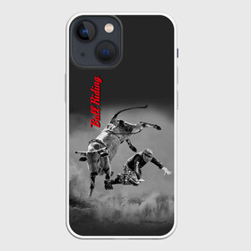 Чехол для iPhone 13 mini с принтом Да ни за что на свете в городе Новоалтайск,  |  | bull | extreme | sport | sportsman | бык | спорт | спортсмен | экстрим