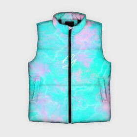 Женский жилет утепленный 3D с принтом sky dream|fly в городе Новоалтайск,  |  | abstract | delicate colors | heavenly | paints | pastel colors | sky | streaks of paint | taidai | абстрактное | краски | небесный | небо | нежные цвета | пастельные тона | потеки краски | тай дай