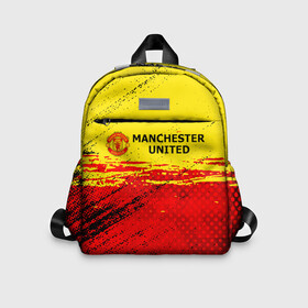 Детский рюкзак 3D с принтом Manchester United: Дьяволы. в городе Новоалтайск, 100% полиэстер | лямки с регулируемой длиной, сверху петелька, чтобы рюкзак можно было повесить на вешалку. Основное отделение закрывается на молнию, как и внешний карман. Внутри дополнительный карман. По бокам два дополнительных кармашка | fc | fcmu | football | football club | manchester united | red devils | sport | красные дьяволы | манчестер юнайтед | спорт | фк | фкмю | футбол | футбольный клуб