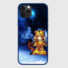 Чехол для iPhone 12 Pro Max с принтом Год Тигра | 2022 в городе Новоалтайск, Силикон |  | 2022 | аниме тигр | анимешка на снегу | год водяного тигра | костюм тигра аниме | новый 2022 год | новый год