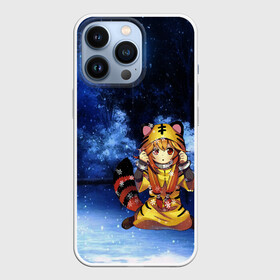 Чехол для iPhone 13 Pro с принтом Год Тигра | 2022 в городе Новоалтайск,  |  | 2022 | аниме тигр | анимешка на снегу | год водяного тигра | костюм тигра аниме | новый 2022 год | новый год
