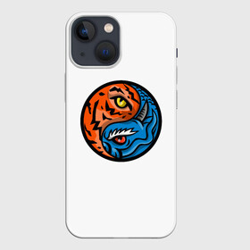 Чехол для iPhone 13 mini с принтом Драконы Инь Янь в городе Новоалтайск,  |  | властелин колец | два дракона | дракон | драконы | инь янь | китай | китайский дракон