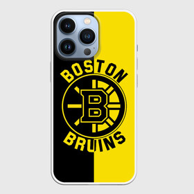 Чехол для iPhone 13 Pro с принтом Boston Bruins, Бостон Брюинз в городе Новоалтайск,  |  | Тематика изображения на принте: boston | boston bruins | bruins | hockey | nhl | usa | бостон | бостон брюинз | нхл | спорт | сша | хоккей | шайба