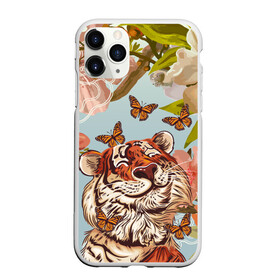 Чехол для iPhone 11 Pro Max матовый с принтом Тигр и бабочки в городе Новоалтайск, Силикон |  | 2022 | 2022 тигр | бабочка | бабочка и тигр | бабочки | восточный тигр | восточный узор | иероглиф тигра | китай | китайский пейзаж | китайский тигр | новый год | тигр | тигр 2022 | тигр и бабочка