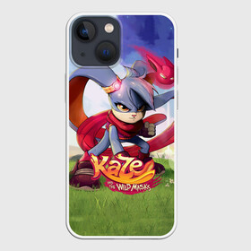 Чехол для iPhone 13 mini с принтом Kaze and the Wild Masks в городе Новоалтайск,  |  | Тематика изображения на принте: kaze | kaze and the wild masks | заяц | игра | кадзе | кадзе и дикие маски | кази | кролик