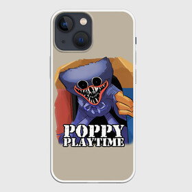Чехол для iPhone 13 mini с принтом Poppy Playtime | ХАГГИ ВАГГИ в городе Новоалтайск,  |  | Тематика изображения на принте: poppy playtime | игра | кукла | монстр | плэйтайм | попи плей тайм | попи плэй тайм | попиплейтам | попиплэйтайм | поппи плейтайм | поппиплэйтайм | хагги вагги | хаги ваги | хоррор