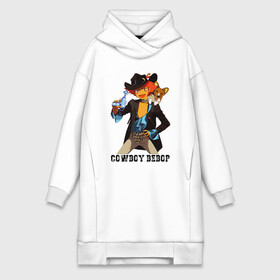 Платье-худи хлопок с принтом Edward Ein в городе Новоалтайск,  |  | corgi | cowboy bebop | ed | edd | edward | edward wong | ein | аниме | боевик | вестерн | детектив | ед | ен | иен | ковбой бибоп | корги | космический | манга | эд | эдвард | эдвард вонг | эйн