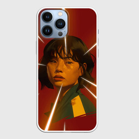 Чехол для iPhone 13 Pro Max с принтом Кан Сэ Бёк в городе Новоалтайск,  |  | Тематика изображения на принте: игра в кальмара | кан сэ бёк | рисунок | сериал | человек