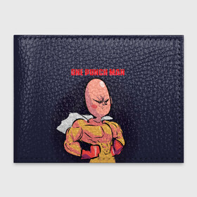Обложка для студенческого билета с принтом Карикатурный Сайтама One Punch Man в городе Новоалтайск, натуральная кожа | Размер: 11*8 см; Печать на всей внешней стороне | Тематика изображения на принте: hagemanto | one punch man | one punchman | onepunchman | saitama | sensei | аниме | ван панч мен | ванпанчмен | лысый плащ | манга | сайтама | сильнейший человек | учитель | человек одинудар | человек одного удара
