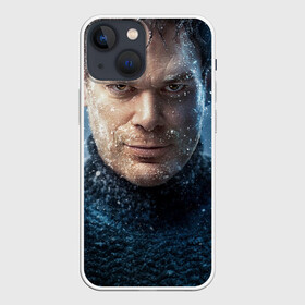 Чехол для iPhone 13 mini с принтом Декстер Морган и Новая Кровь в городе Новоалтайск,  |  | butcher | dexter morgan | killer | maniac | michael c hall | new blood | snow | winter | декстер морган | зима | майкл си холл | мясник | новая кровь | сериалы | снег | темный попутчик