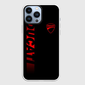 Чехол для iPhone 13 Pro Max с принтом DUCATI BLACK RED LINE в городе Новоалтайск,  |  | ducati | italy | moto | motocycle | racing | sport | дукати | италия | мото | мотоспорт | мотоцикл | рейсинг | спорт