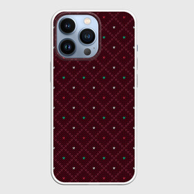 Чехол для iPhone 13 Pro с принтом Knitted Texture в городе Новоалтайск,  |  | background | knitted pattern | pattern | texture | вязаный узор | текстура | узор | фон