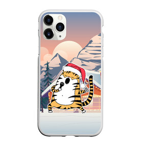 Чехол для iPhone 11 Pro Max матовый с принтом Тигр поет песни в караоке в городе Новоалтайск, Силикон |  | 2022 | год тигра | новый год | новый год 2022 | символ года | тигр | тигренок | тигрица | тигры