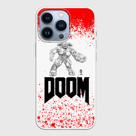 Чехол для iPhone 13 Pro с принтом BOSS | FAN ART в городе Новоалтайск,  |  | Тематика изображения на принте: cyber demon | cyberdemon | demons | devil | doom | doom eternal | doom slayer | hell | ад | демон | демоны | дум | кибер демон | кибердемон
