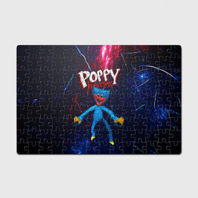 Головоломка Пазл магнитный 126 элементов с принтом Poppy Playtime Хагги Вугги в городе Новоалтайск, полимерный материал с магнитным слоем | 126 деталей, размер изделия —  180*270 мм | horror | huggy | huggy wuggy | monster | poppy playtime | монстр | поппи плейтайм | поппи плэйтайм | хагги | хагги вугги | хоррор игра