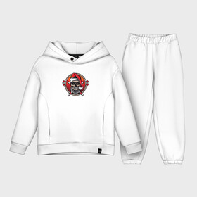 Детский костюм хлопок Oversize с принтом Skull Santa в городе Новоалтайск,  |  | art | christmas | hat | new year | santa | skull | арт | новый год | рождество | санта | череп | шапка
