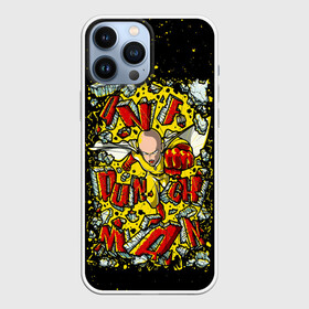 Чехол для iPhone 13 Pro Max с принтом Сайта пробивает стену One Punch Man в городе Новоалтайск,  |  | Тематика изображения на принте: hagemanto | one punch man | one punchman | onepunchman | saitama | sensei | аниме | ван панч мен | ванпанчмен | лысый плащ | манга | сайтама | сильнейший человек | учитель | человек одинудар | человек одного удара