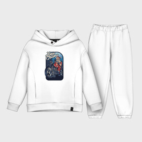 Детский костюм хлопок Oversize с принтом Santa Biker в городе Новоалтайск,  |  | art | christmas | motorcycle | new year | santa biker | santa claus | santa on a motorcycle | арт | дед мороз | мотоцикл | новый год | рождество | санта байкер | санта клаус | санта на мотоцикле