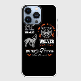 Чехол для iPhone 13 Pro с принтом Wolves в городе Новоалтайск,  |  | gray wolf | predator | the beast | volkolak | wolf | wolfhound | волк | волкодав | волколак | волчара | вурдалак | зверь | зов волка | морской волк | оборотень | оскал | рисунок волка | санитар леса | серый волк | хищник