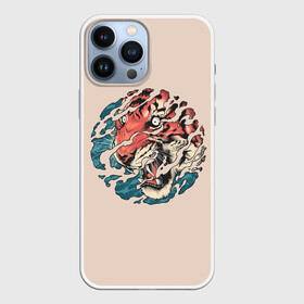 Чехол для iPhone 13 Pro Max с принтом Тора. Японский тигр в городе Новоалтайск,  |  | 2022 | 22 | eyes | fangs | japan | japanese | new | ocean | river | sea | second | symbol | tiger | tora | torah | twenty | water | year | вода | второй | глаза | год | года | двадцать | клыки | море | нового | новый | океан | река | символ | тигр | тора 