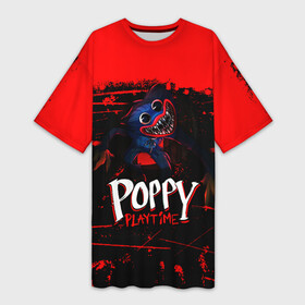 Платье-футболка 3D с принтом POPPY PLAYTIME RED  ПОППИ ПЛЕЙТАЙМ в городе Новоалтайск,  |  | poppy playtime | игра | монстр | плэйтайм | попи плей тайм | попи плэй тайм | попиплейтам | попиплэйтайм | поппи плейтайм | поппиплэйтайм | хагги вагги | хаги ваги | хоррор