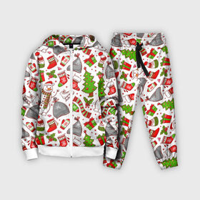 Детский костюм 3D с принтом Новый Год в городе Новоалтайск,  |  | background | christmas | gifts | holiday | new year | pictures | skates | snowman | socks | tree | елка | коньки | новый год | носки | подарки | праздник | рисунки | рождество | снеговик | фон
