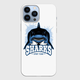 Чехол для iPhone 13 Pro Max с принтом Акула (SHARKS) в городе Новоалтайск,  |  | fish | ocean | predator | shark | white shark | акула | белая акула | зубы | море | морской хищник | океан | рыба | хищная рыба | хищник