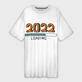 Платье-футболка 3D с принтом 2022 загрузка в городе Новоалтайск,  |  | 2022 | 22 | color | download | figures | is | new | of | second | symbol | the | tiger | twenty | world | year | второй | год | года | двадцать | загрузка | загрузки | мира | нового | новый | окрас | полоса | прогрузка | символ | тигр | тигриный | цифры