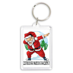 Брелок прямоугольный 35*50 с принтом Dab Santa в городе Новоалтайск,  |  | art | christmas | dub | merry christmas | new year | santa | santa claus | snow | snowman | trees | арт | даб | дед мороз | елки | новый год | рождество | санта | санта клаус | снег | снеговик