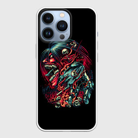 Чехол для iPhone 13 Pro с принтом АТАКА ТИТАНОВ   ЛИЦО ТИТАНА в городе Новоалтайск,  |  | attack on titan | monsters | армин арлерт | атака на титанов | атака титанов | микаса аккерман | монстры | титаны | эрен йегер
