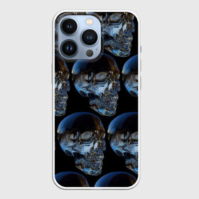 Чехол для iPhone 13 Pro с принтом Vanguard skull pattern 2022 в городе Новоалтайск,  |  | fashion | hype | pattern | skull | vanguard | авангард | мода | стекло | узор | хайп | череп