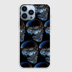 Чехол для iPhone 13 Pro Max с принтом Vanguard skull pattern 2022 в городе Новоалтайск,  |  | fashion | hype | pattern | skull | vanguard | авангард | мода | стекло | узор | хайп | череп