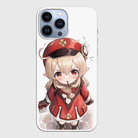 Чехол для iPhone 13 Pro Max с принтом МАЛЫШКА КЛИИ | KLEE в городе Новоалтайск,  |  | Тематика изображения на принте: anime | game | klee | lumin | paimon | pyro | аниме | взрыв | геншин | игра | импакт | итэр | кли | люмин | молитва | паймон | пиро | путешественник | тейват