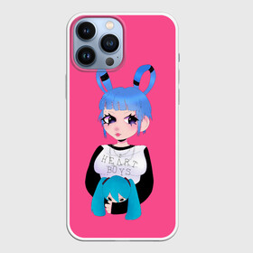 Чехол для iPhone 13 Pro Max с принтом Ашникко с куклой в городе Новоалтайск,  |  | Тематика изображения на принте: ashnikko | hip hop | rap | rep | ашиникко | ашникко | исполнитель | музыка | реп