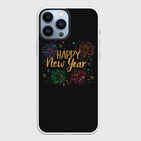 Чехол для iPhone 13 Pro Max с принтом Fireworks Explosinons. Happy New Year в городе Новоалтайск,  |  | 2022 | 22 | claps | explosion | fireworks | happy | new | paint | rain | salute | snow | year | взрыв | год | дождик | краски | новый | салюта | снег | фейерверк | хлопки