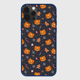 Чехол для iPhone 12 Pro Max с принтом Новогоднее настроение 2022 в городе Новоалтайск, Силикон |  | Тематика изображения на принте: 2022 | год тигра | новый год | новый год 2022 | символ года | тигр | тигренок | тигрица | тигры