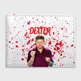 Обложка для студенческого билета с принтом Декстер   Dexter в городе Новоалтайск, натуральная кожа | Размер: 11*8 см; Печать на всей внешней стороне | dexter | декстер | декстер морган | дремлющий демон декстера | майкл си холл | сериал декстер