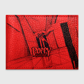 Обложка для студенческого билета с принтом POPPY PLAYTIME RED,  ХАГГИ ВАГГИ ПОППИ ПЛЕЙТАЙМ в городе Новоалтайск, натуральная кожа | Размер: 11*8 см; Печать на всей внешней стороне | poppy playtime | red | игра | красный | кукла | монстр | плэйтайм | попи плей тайм | попи плэй тайм | попиплейтам | попиплэйтайм | поппи плейтайм | поппиплэйтайм | хагги вагги | хаги ваги | хоррор