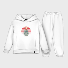 Детский костюм хлопок Oversize с принтом Saitama One Punch Man number one hero в городе Новоалтайск,  |  | hagemanto | one punch man | one punchman | onepunchman | saitama | sensei | аниме | ван панч мен | ванпанчмен | лысый плащ | манга | сайтама | сильнейший человек | учитель | человек одинудар | человек одного удара