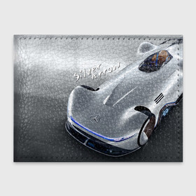 Обложка для студенческого билета с принтом Mercedes Benz EQ Silver Arrow Concept в городе Новоалтайск, натуральная кожа | Размер: 11*8 см; Печать на всей внешней стороне | Тематика изображения на принте: arrow | car | concept | germany | mercedes benz | motorsport | power | silver | автомобиль | автоспорт | германия | мерседес | мощь | стрела