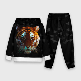 Детский костюм 3D (с толстовкой) Тигр стиль Low poly: в городе Новоалтайск, | | low poly | tiger | восточный тигр | год тигра | кошка | лоу поли | тигр | тигренок